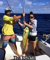 Keywords: mahi tuna ono Seeker fishing hawaii chupu charter boat