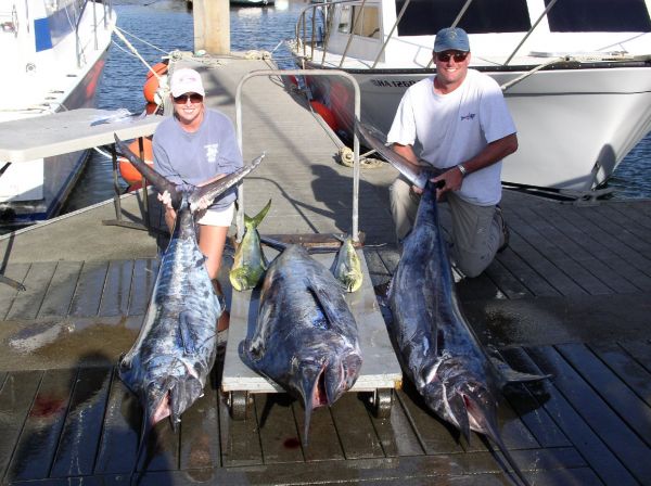 11-03-08
Shelli and Scott Got into the Marlin action too. Nice work.
