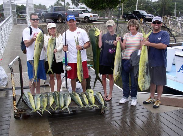 11-21-07
Back from Iraq and ready to fish. Our buddy Noel and his crew got into some great Mahi Mahi action.
