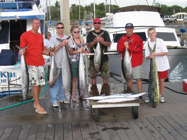 2-12-10
Richard, Clark, Peyton, Erick, Amanda and Shawn had a great day fishing light tackle for big fish!
