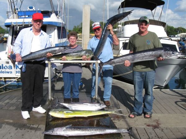 2-18-2011
Wow what a day! And just a Yellowfin Tuna away from a CLEAN SWEEP. 
