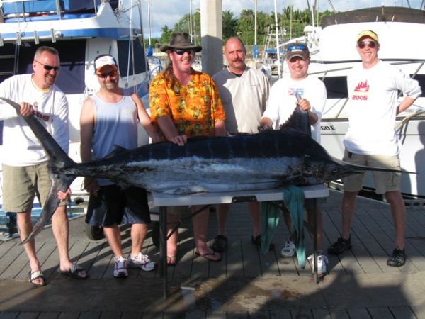 4-25-2010
Jerry, Dave, Gary, Dave, John and Terry and thEIR 250# Blue Marlin.
