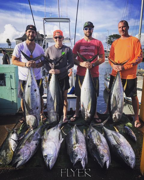 1-4-2018
Keywords: ahi yellow fin tuna fishing charter chupu hawaii