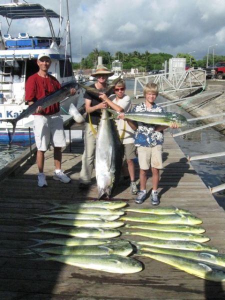 8-19-2011
Ahi!! Another action Packed day of fishing on the Foxy Lady.
