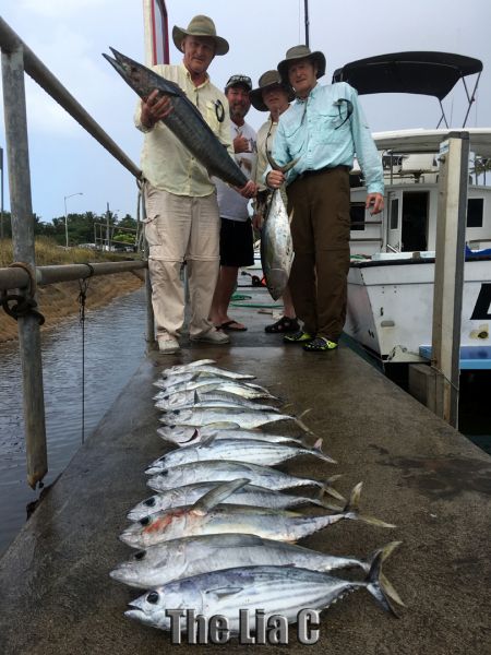 Keywords: tuna sport fishing charter boat Lia C Hawaii