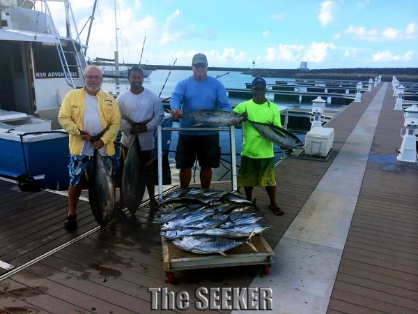Keywords: Ahi Yellow Fin Tuna Sportfishing Charter chupu fishing hawaii