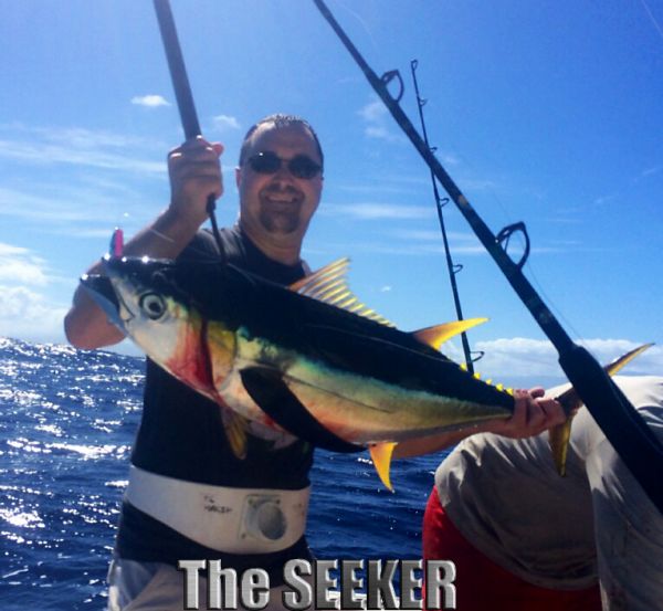 10-15-14
Keywords: Ahi Yellow Fin Tuna Sportfishing Charter chupu fishing hawaii