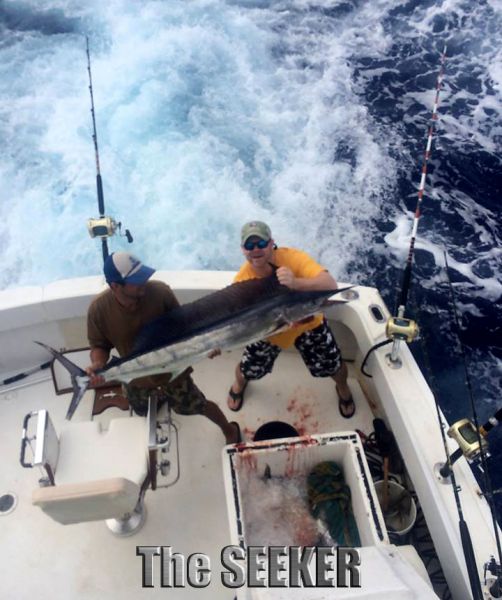 2-28-15
Keywords: Mahi Mahi Dorador Dolphin Ahi Tuna Spearfish Sportfishing Charter fishing chupu Hawaii