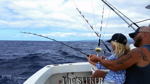 3-15-15
Keywords: Mahi Mahi Dorador Dolphin Ono Wahoo Sportfishing Charter fishing chupu Hawaii