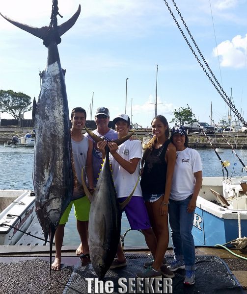 6-16-15
Keywords: Blue Marlin Ahi Yellow Fin Tuna Fishing Charter Chupu Hawaii