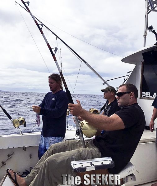 7-11-15
Keywords: Blue Marlin Ahi Yellow Fin Tuna Sportfishing Charter Chupu fishing hawaii